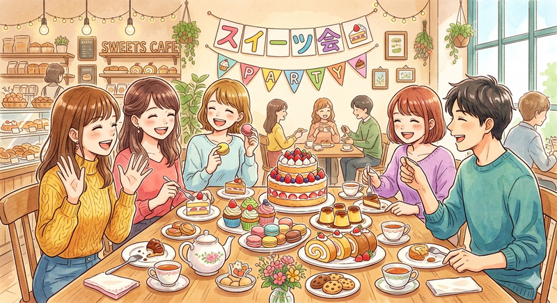 🌙夜にちょっといい時間（少人数・初参加OK）5/10　スイーツ🍰
