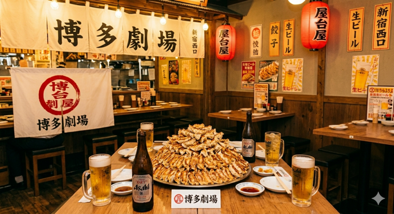 【合計64個！】誕生日特典の無料餃子をみんなでシェアして食べ尽くしませんか？🥟＠新宿