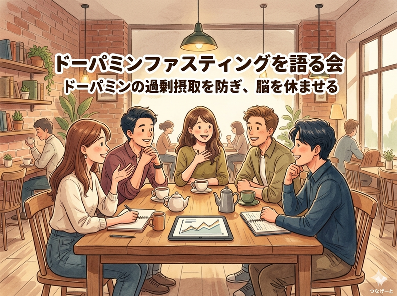 【5/9開催・渋谷】「ドーパミンファスティング」について語り合う会☕️