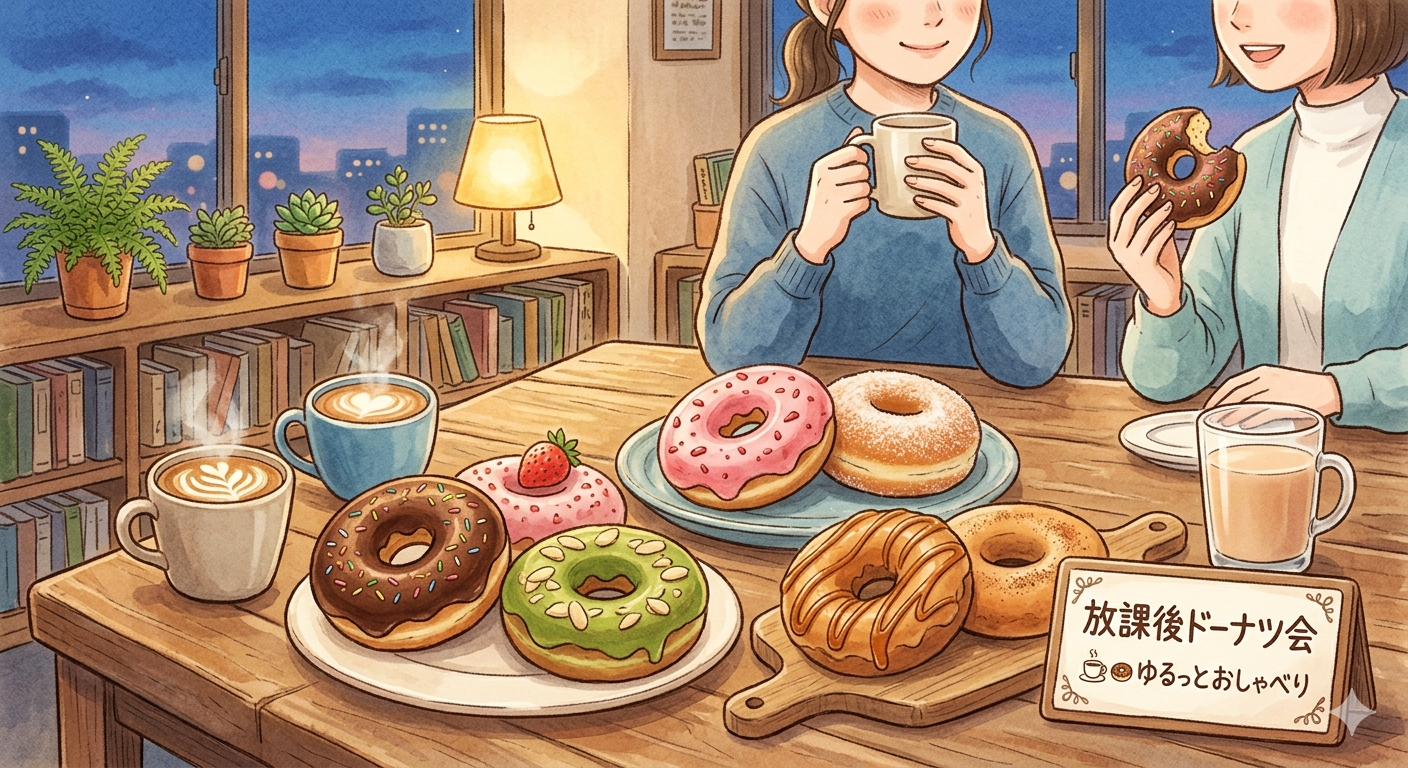 放課後ドーナツ🍩🌃5/10(はじめまして🆗)