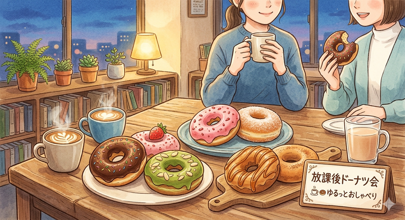 放課後ドーナツ🍩🌃5/10(はじめまして🆗)