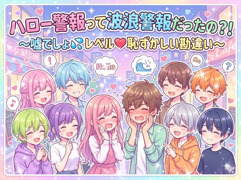 【幼い頃、汚職事件をお食事券と思っていた女性主催】「水曜シリーズ」噓でしょう？！勘違いエピソードで盛り上がろう☆