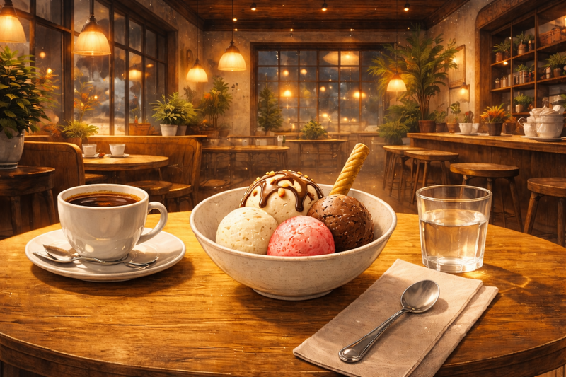 5/30(土) ゆったり夜アイス🍨🌃