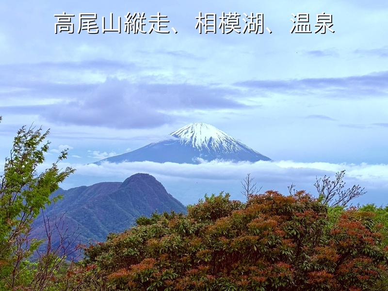 6月7日日曜、高尾山〜小仏城山〜相模湖縦走トレッキング☘️🌳