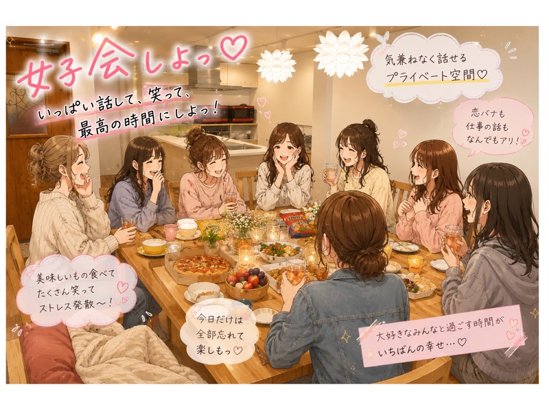 2.30代✨️女子会👱🏻‍♀️❤️