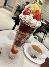 ☕️🍨【1350通りのパフェ！？✨原宿の話題カフェでジェラート会】🍨☕️