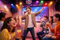 ⭐上野⭐️♬まねきねこでカラオケ交流会🎤♬ 飲み放題✨遅刻✨出入り自由✨お気軽1人参加OK⭐年代問わずOK