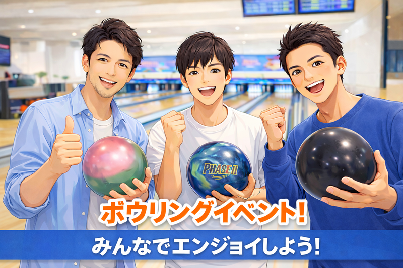 【5/16(土)開催】誰でも気軽にボウリング！