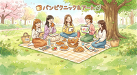🧺パンピクニック🥐&アート🎨🧺🌱/20代女性限定