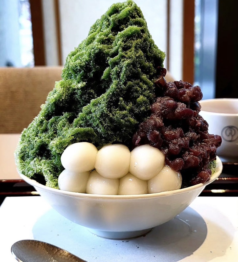 【日本橋🍵老舗和菓子店の抹茶かき氷会🍧】
夏限定の和スイーツを楽しもう✨