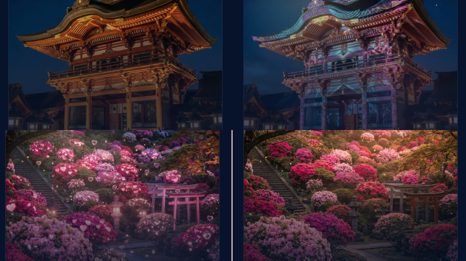 【女性主催】根津神社体験型デジタルアートフェスとライトアップを見に行こう！