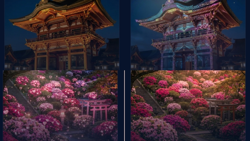 【女性主催】根津神社体験型デジタルアートフェスとライトアップを見に行こう！
