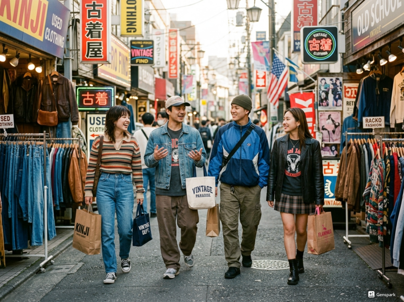 5/16開催！原宿〜代々木 古着屋巡り散歩会🌸春の東京で新しい自分を発見！