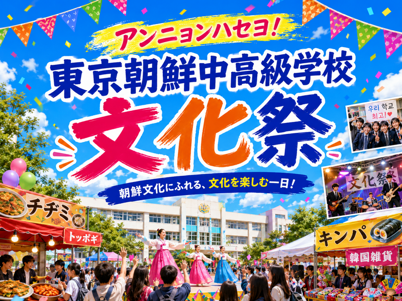 アンニョンハセヨ！東京朝鮮中高級学校文化祭で北朝鮮文化にふれてみよう
