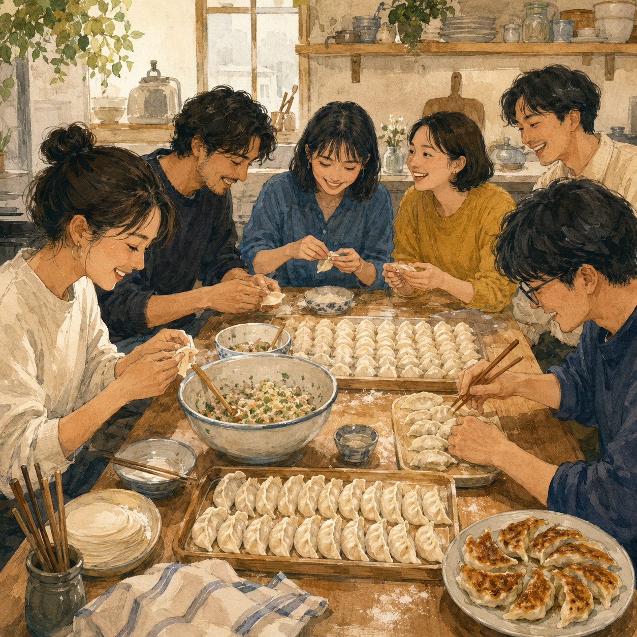 【一人参加歓迎】U34 みんなで餃子100個を作ろうの会 【友達作り】