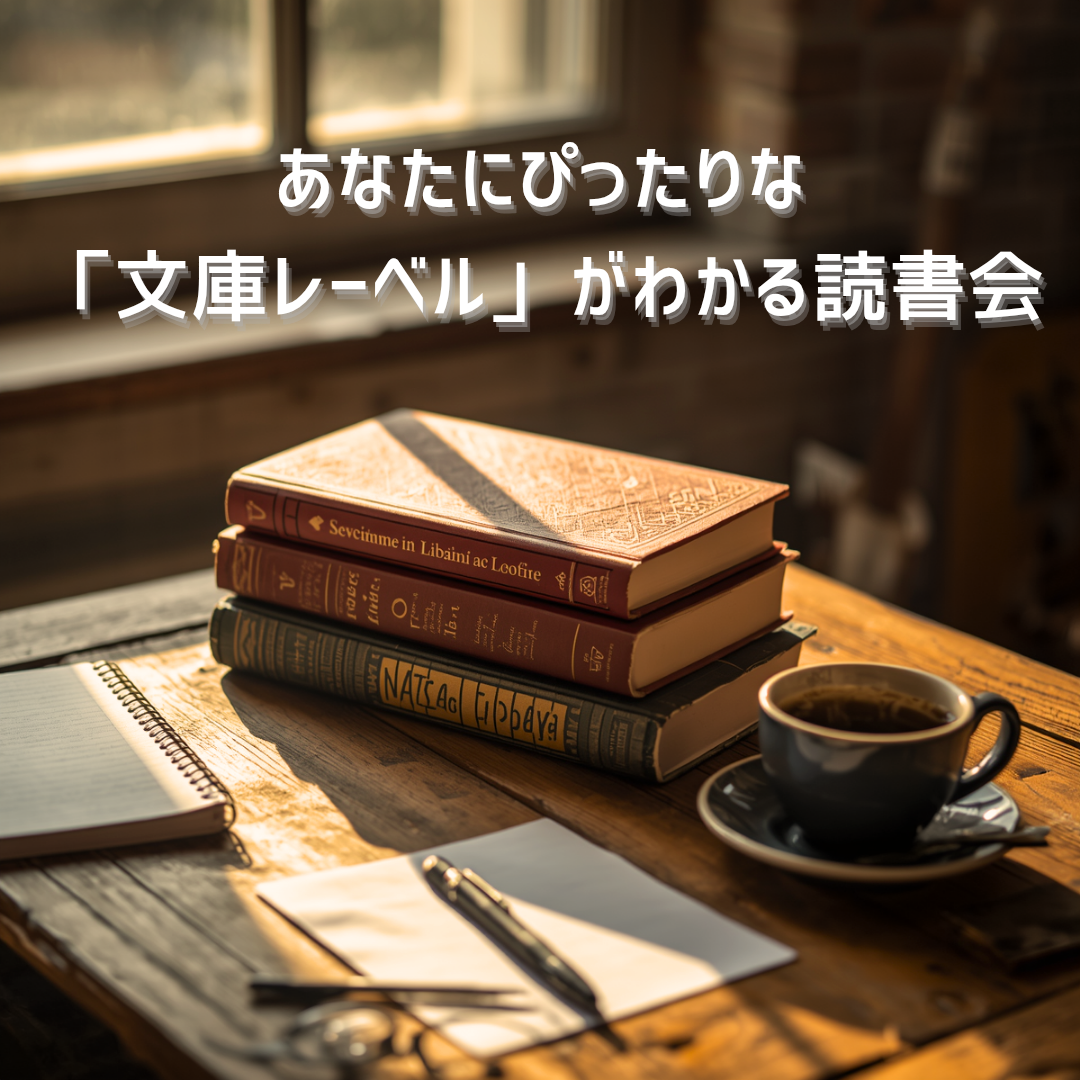 【6/13(土)渋谷朝カフェ開催 | あなたにぴったりな「文庫レーベル」がわかる読書会📚️】
