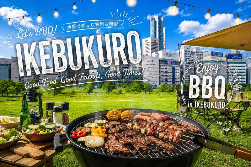 【現在13名残3名】池袋でBBQ🍖