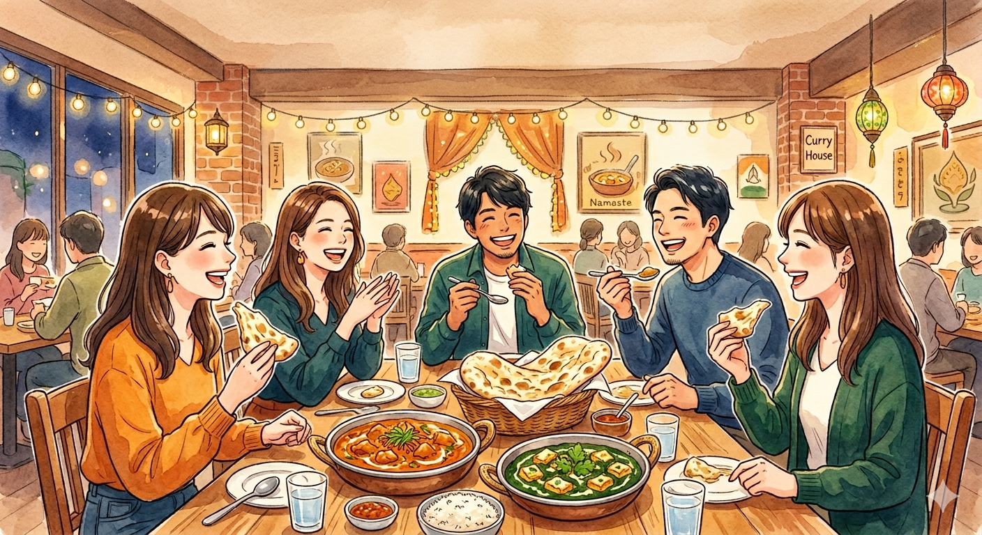 🌙夜にちょっといい時間（少人数・初参加OK）5/20　ナンカレー🍛