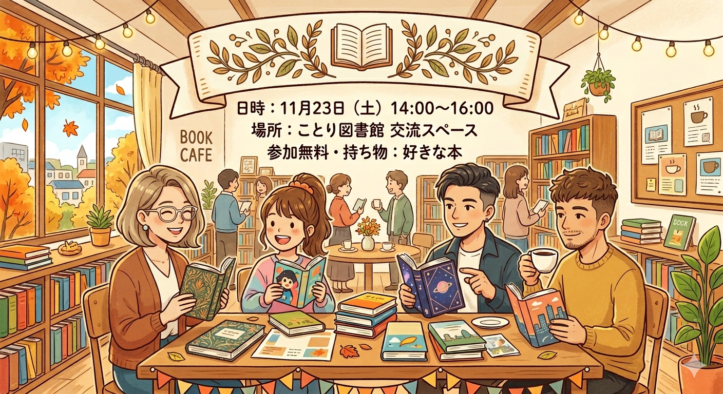 📚🌙 夜にちょっといい時間（少人数・初参加OK）5/30　オススメ本紹介