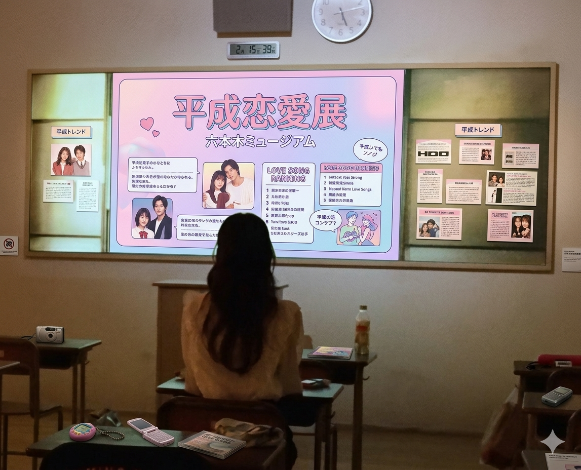 【平日昼】話題の「平成恋愛展」鑑賞＆プチ交流会
