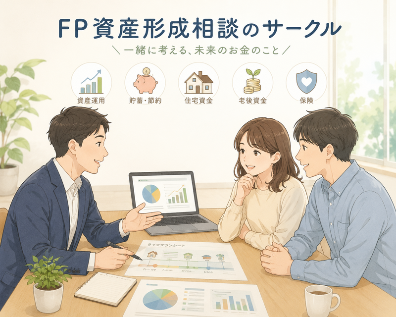 【6/7 11時開催】資産形成の第一歩🏦一対一限定！FPによる安心マネー相談会（場所はご希望考慮！ZOOM可）💡