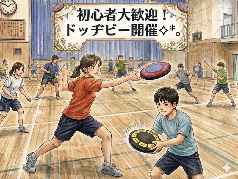 【🏃✨ドッヂビー】田町/ 目標30名🏃‍♂️🏃‍♀️ワイワイ運動🔰初心者大歓迎✨️《 女性主催 》