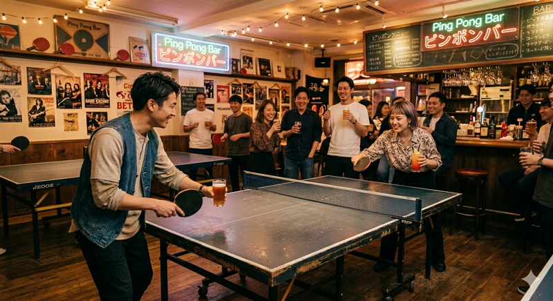 【6/13(土)🏓】お酒×卓球でワイワイ！初心者歓迎の交流パーティー✨
