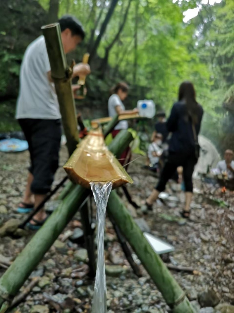 【2泊3日】自然の中でワイルドキャンプ×流しそうめん🌿【ブッシュクラフト】