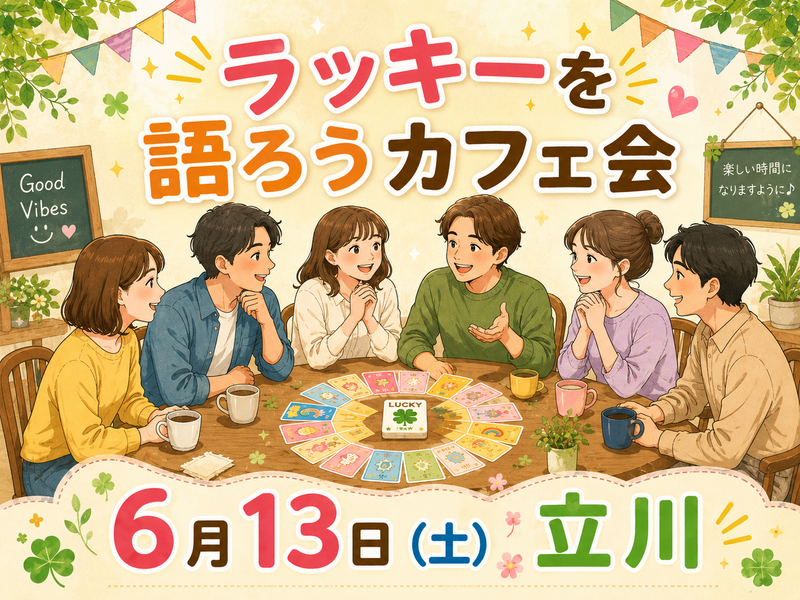 【6月13日土曜日】【立川】【女性主催】少しだけボトゲとテーマトーク会