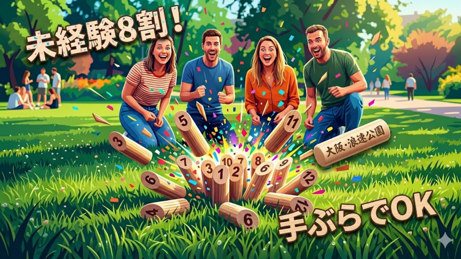 【20代中心】モルックしませんか？✨