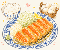  【平成生まれ限定】🍚🐟サーモンレアかつ×夜定食会✨@渋谷