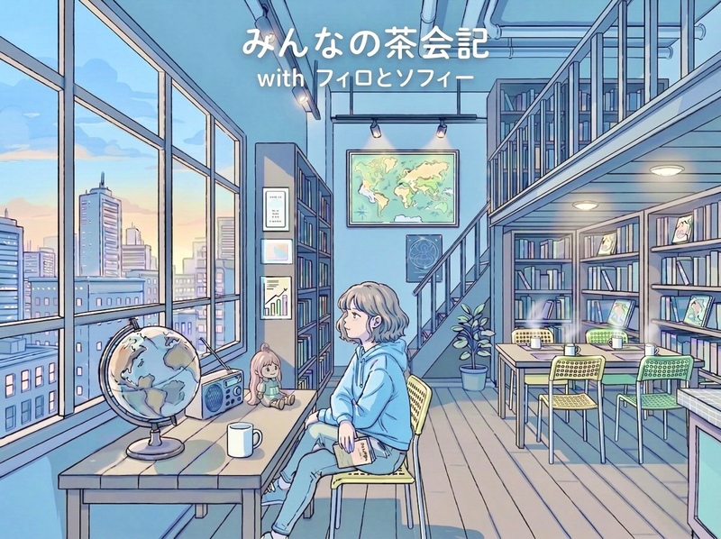 テーマトークを深く楽しむ朝の時間 | みんなの茶会記 with 「フィロとソフィー」