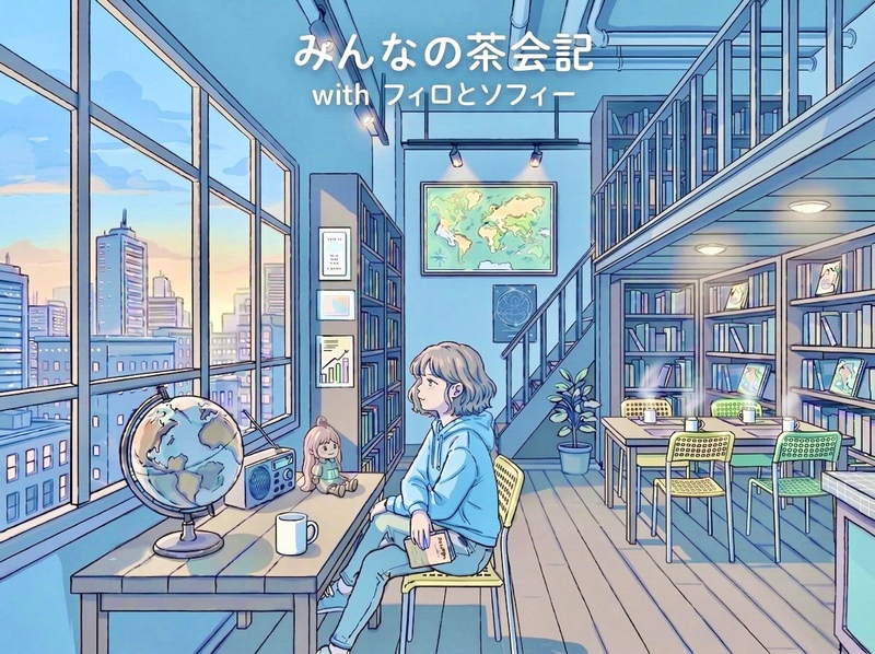 テーマトークを深く楽しむ朝の時間 | みんなの茶会記 with 「フィロとソフィー」