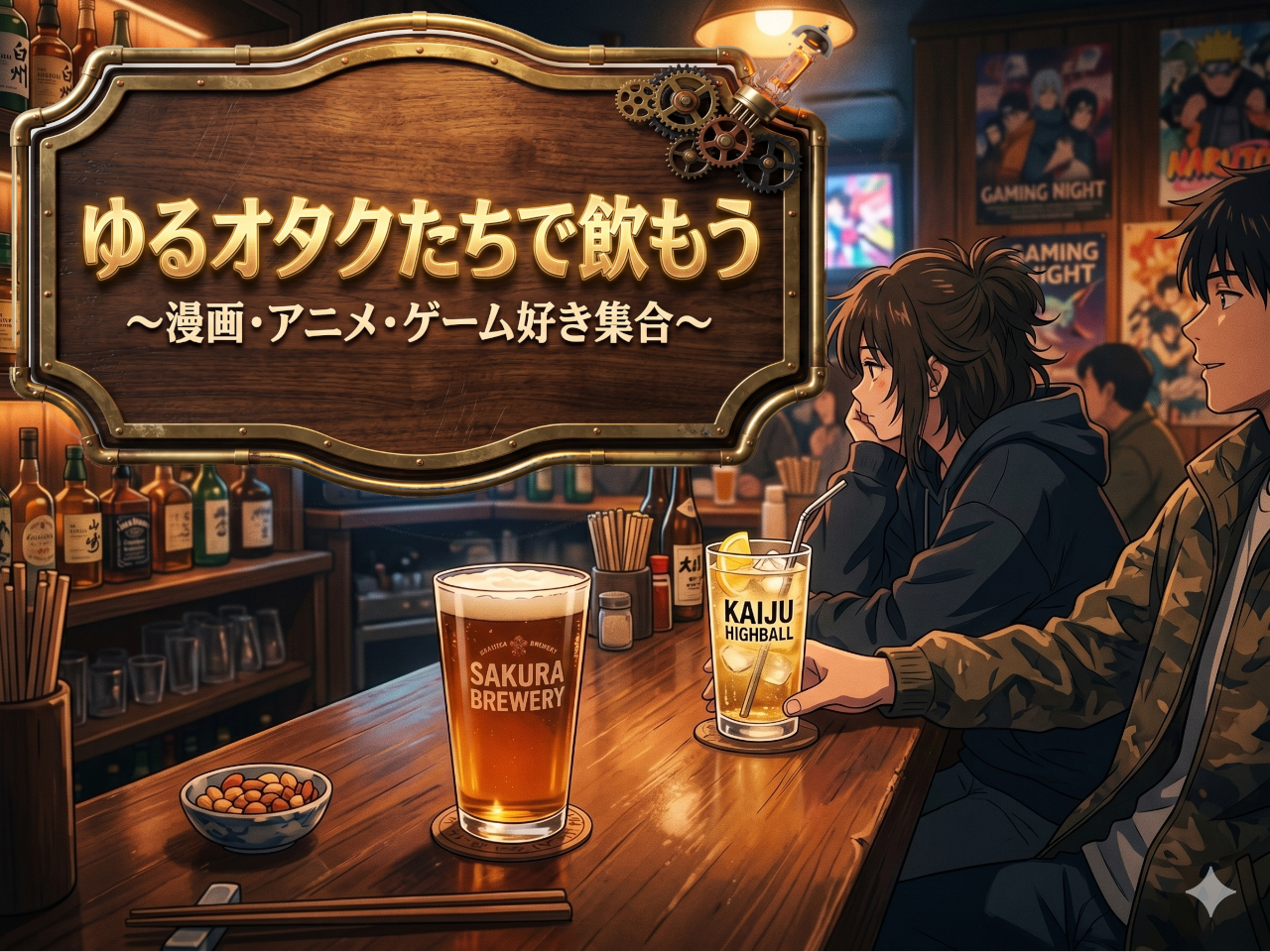 【20代後半〜30代・新橋】ゆるオタクたちで飲もう🍸️【6/6(土)19:00〜21:00】