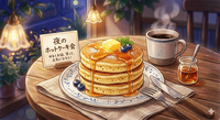 🌙夜にちょっといい時間（少人数・初参加OK）6/6　ホットケーキ🥞