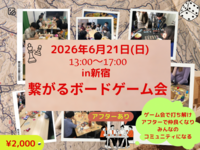 初心者向け🔰繋がるボードゲーム会＆カフェ懇親アフター付き✨