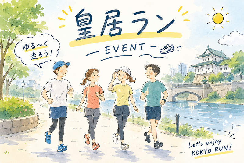 女性主催｜皇居ゆるラン｜初心者大歓迎🏃‍♀️🏃‍♂️