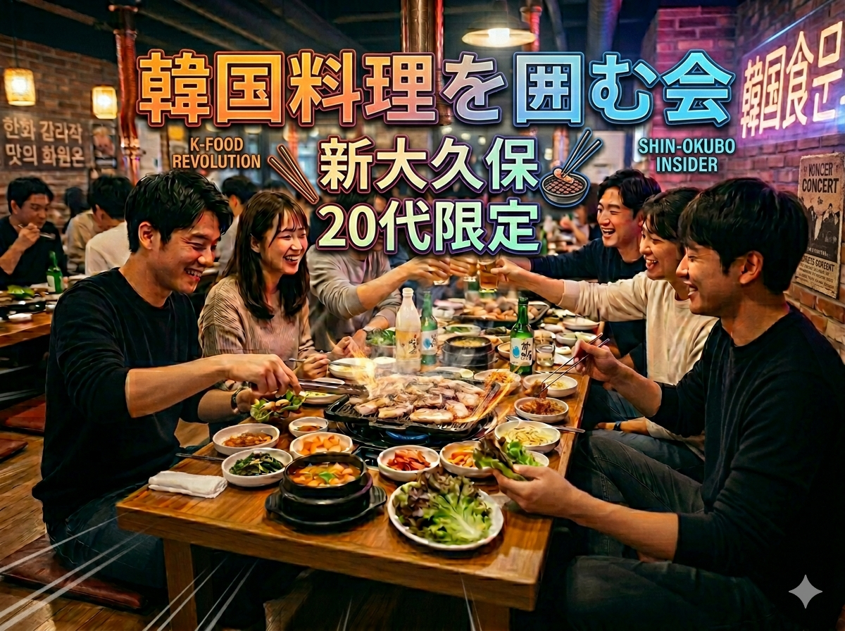 【20代限定・新大久保】韓国料理を囲む会🇰🇷🫕🥩