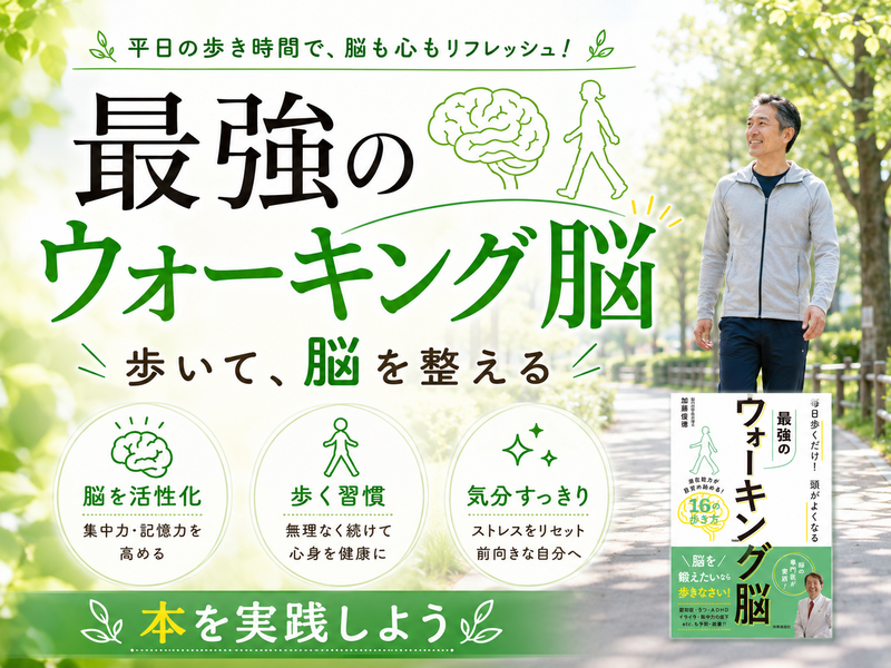 「最強のウォーキング脳」を実践してみよう