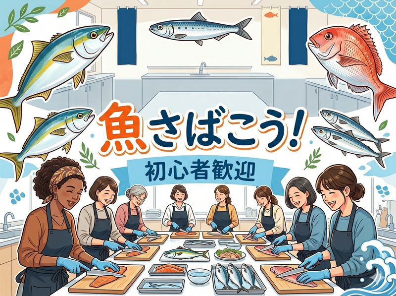【20代30代💖女性限定】魚をさばいて、イワシのトマトパスタを作ろう🍝