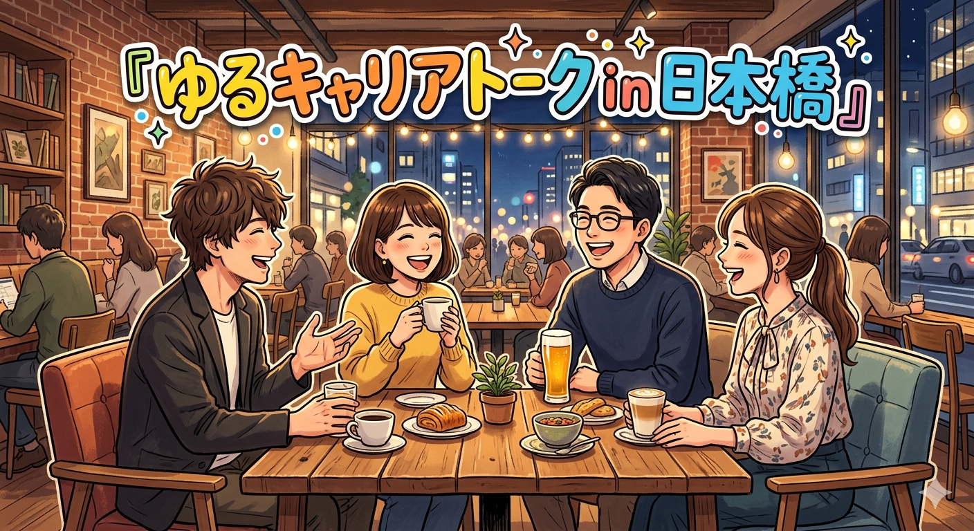 ゆるキャリアトークin日本橋【ひとり参加大歓迎】