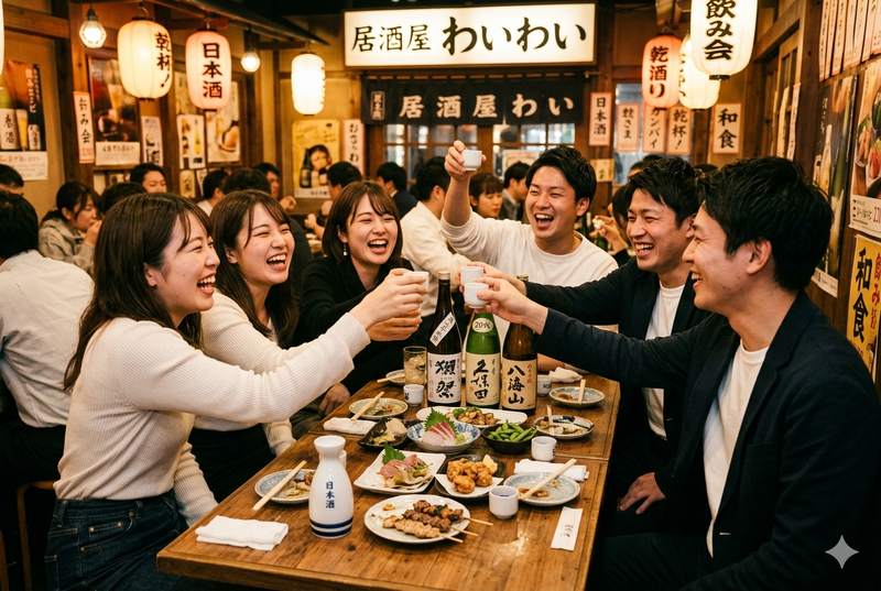 【20代限定】仕事帰りにサクッと🍶日本酒を原価で楽しむ交流会！初心者・お一人様大歓迎！