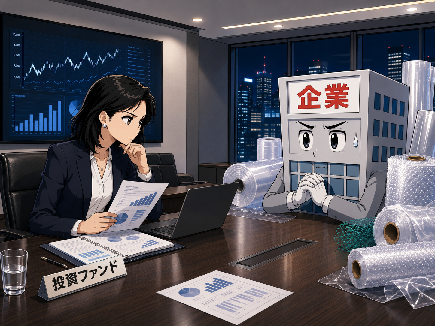 【プロ投資家はどこを見た？】村上ファンド系が子会社化提案中の「コンビニ容器・網戸の会社」を決算資料で読んでみよう
