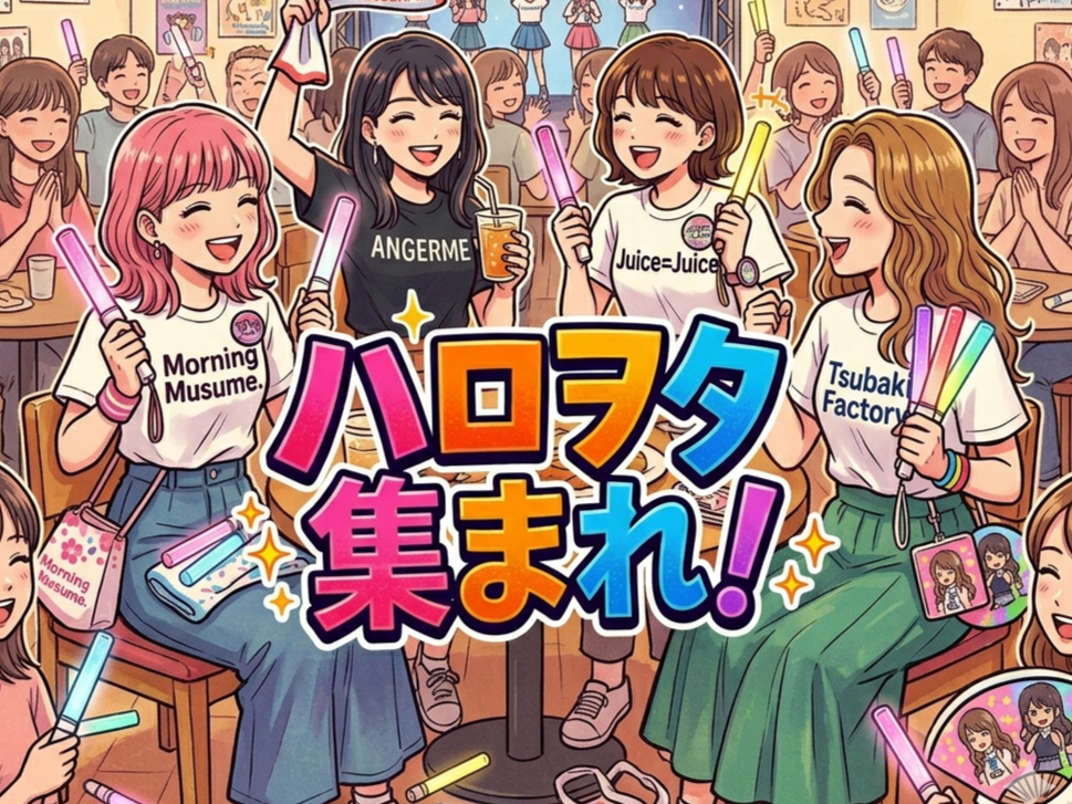 ​【20代30代💖女性限定】ハロプロについて語る会