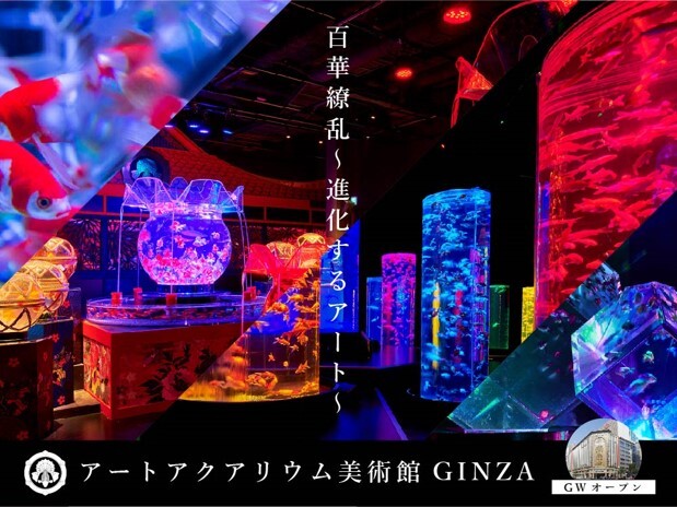［20代30代限定］アートアクアリウム美術館に行ってみよう！［銀座］