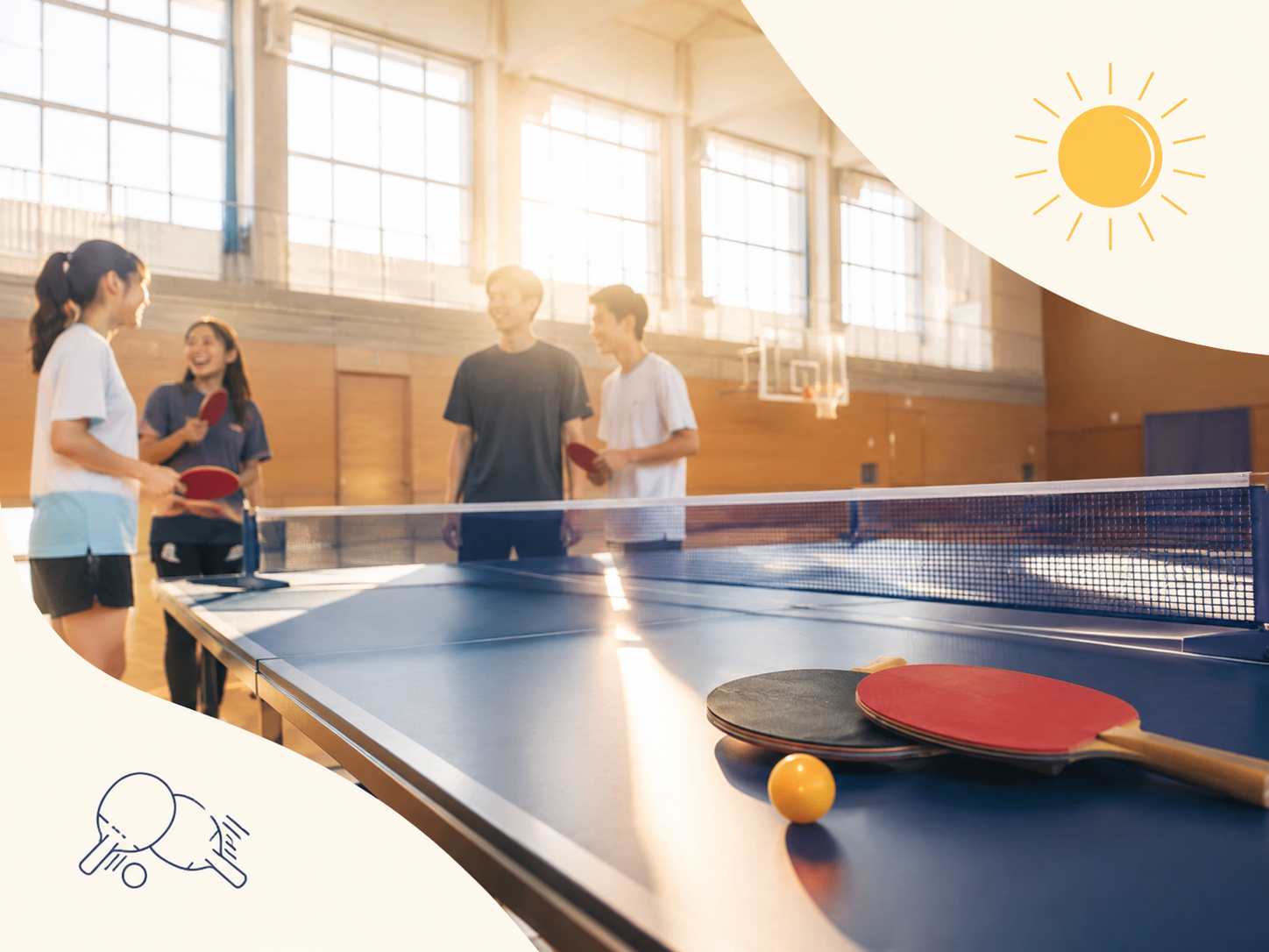 【20代中心/初心者限定】友達づくり卓球会🏓✨