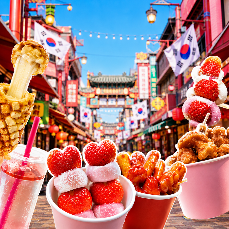 🇰🇷【20代限定◎みんなでコリアタウン食べ歩き】🇰🇷