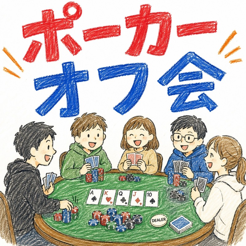 🌸テキサスホールデムポーカーオフ会🌸 🌟女性ディーラー🌟🔰初心者・友達作り＆交流オフ会🃏　初めての方も歓迎✨