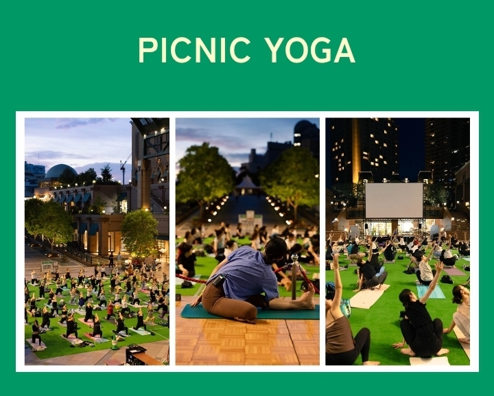 【女性主催】PICNIC YOGA🌄🧘   20-30代中心  恵比寿ガーデンプレイス