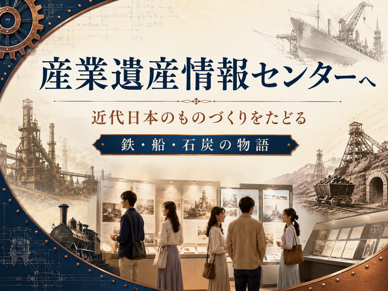 【解説付き】世界遺産にも登録された「明治日本の産業革命遺産」を充実した展示でみてみませんか？